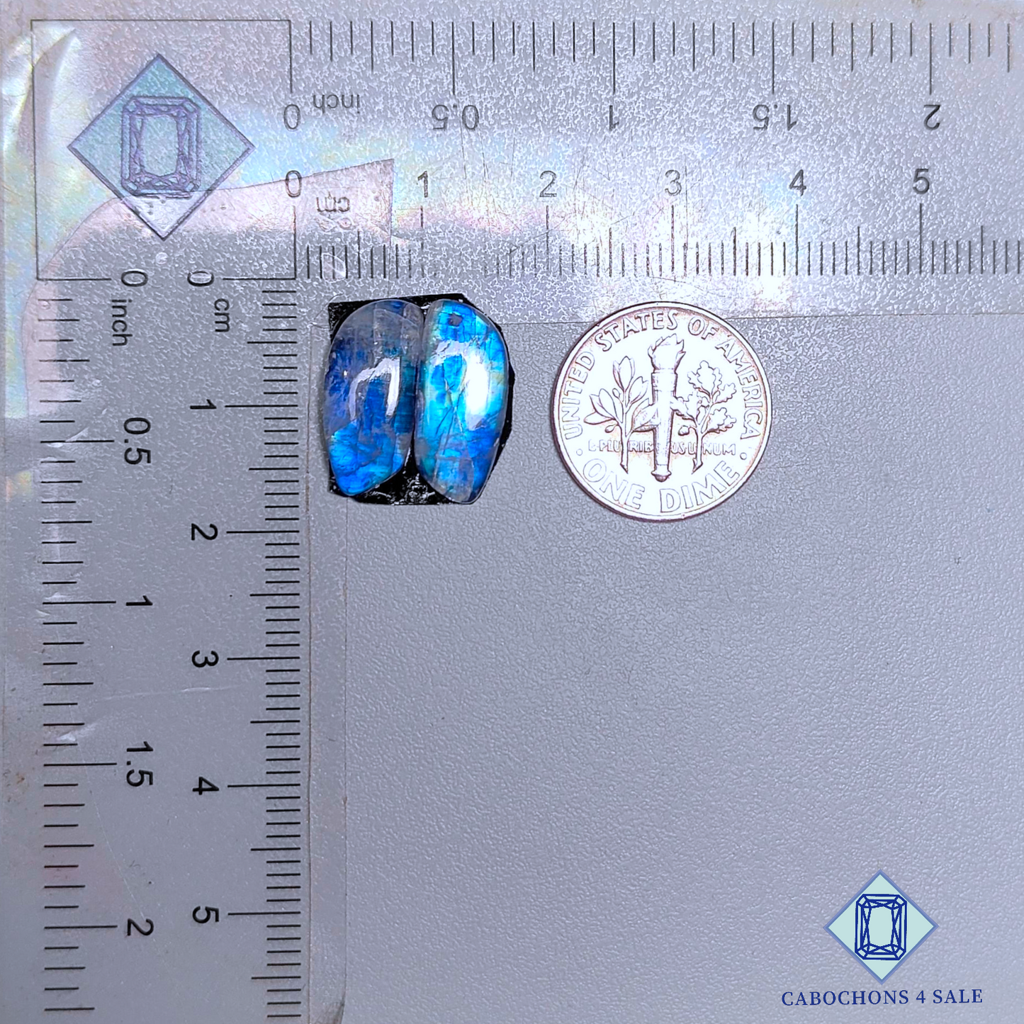 Rainbow Moonstone Fancy Pairs