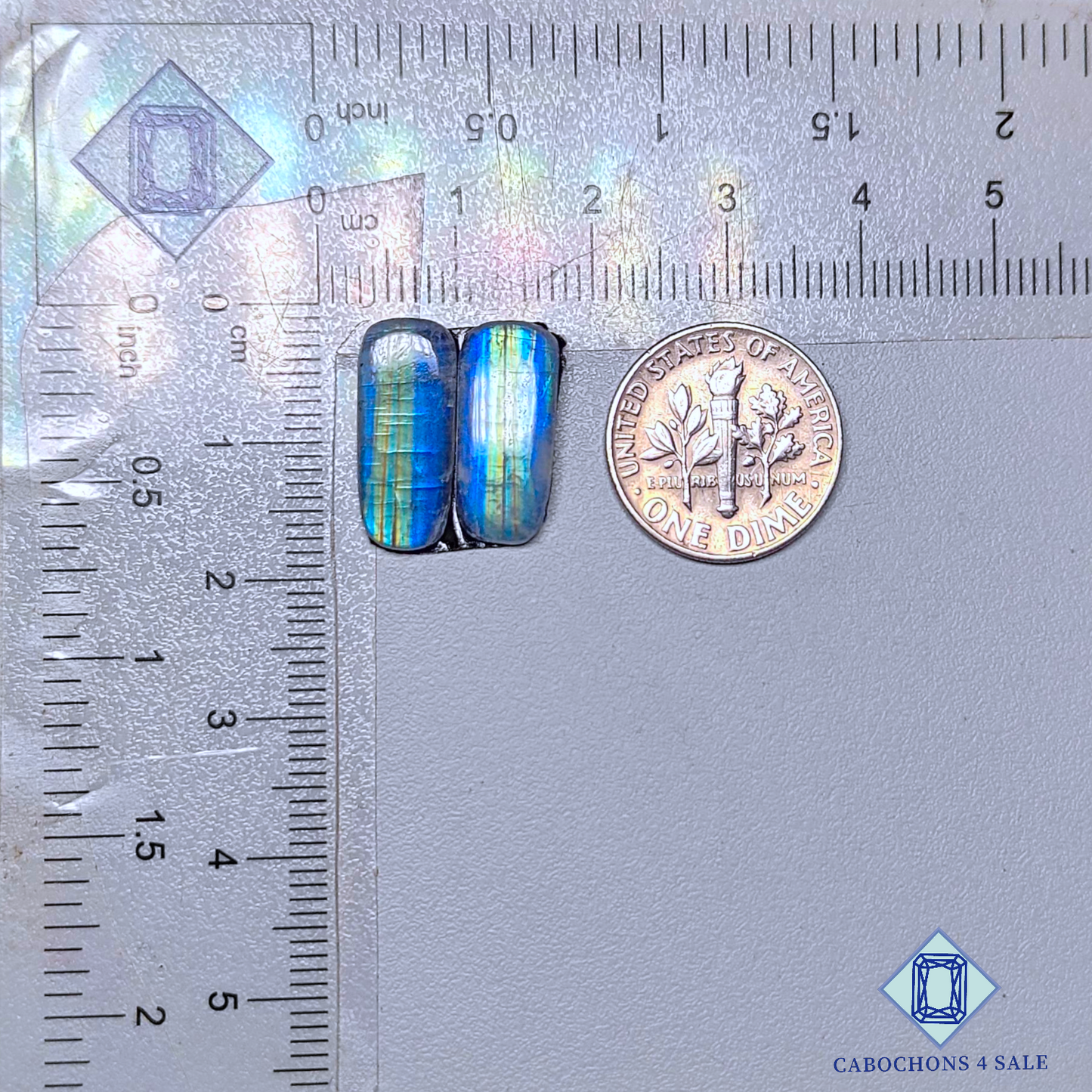 Rainbow Moonstone Oval Pairs
