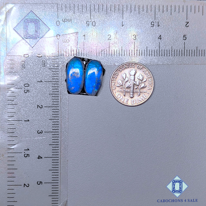Rainbow Moonstone Oval Pairs