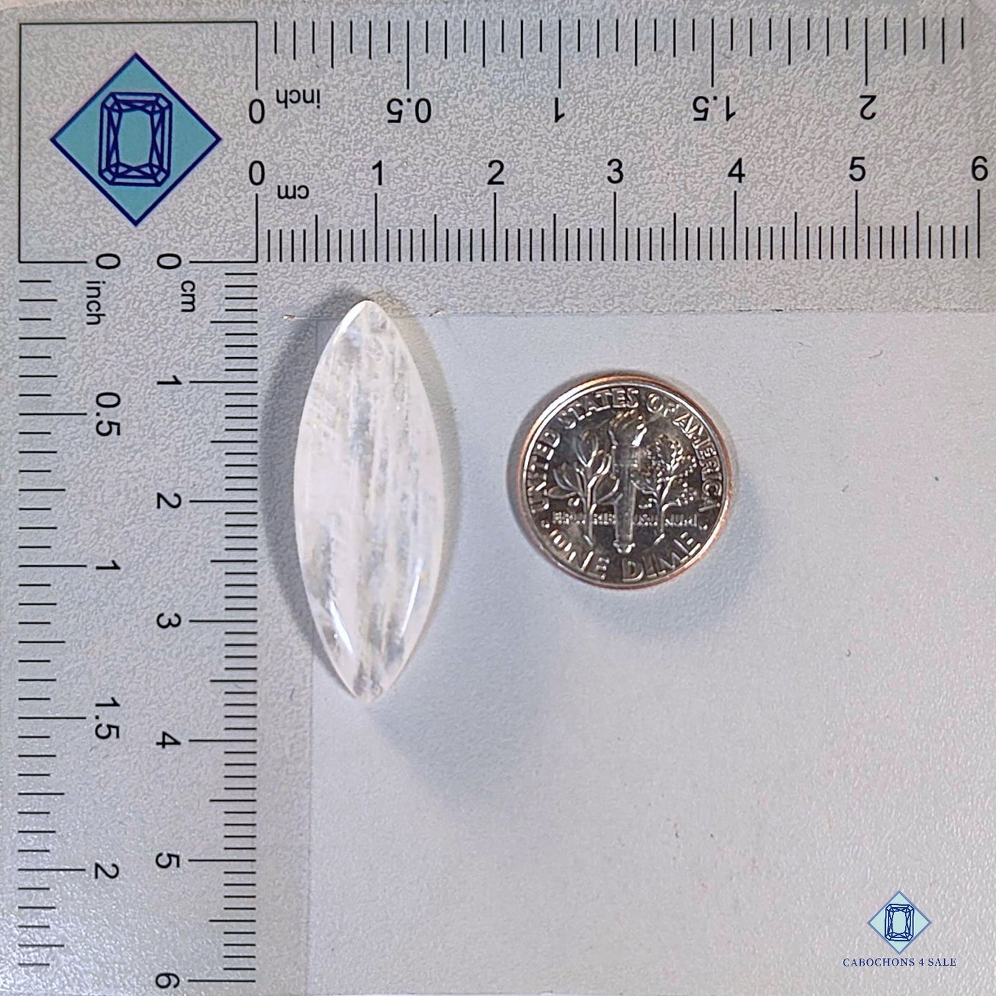 Rainbow Moonstone Marquise Cabochons