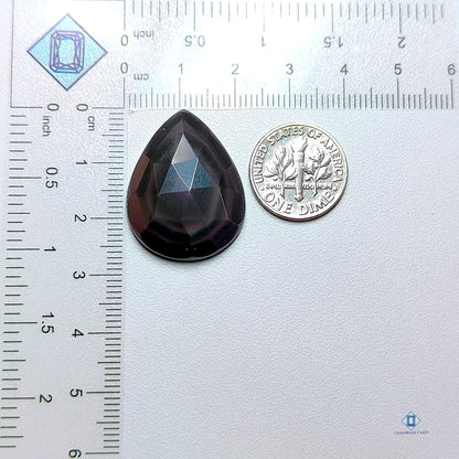 Rainbow Obsidian Pear All cuts