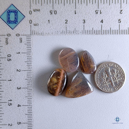 Lotes de mezcla de piedras solares enrejadas de arcoíris