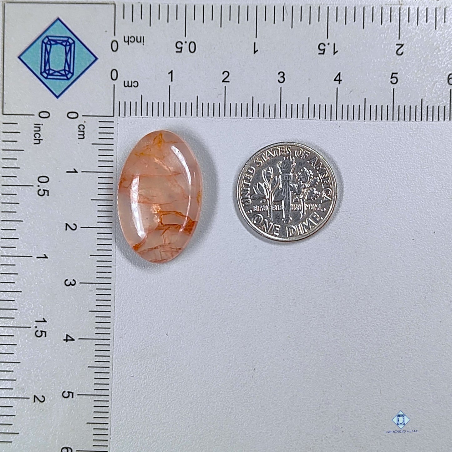 Red Cherry Oval Cabochons