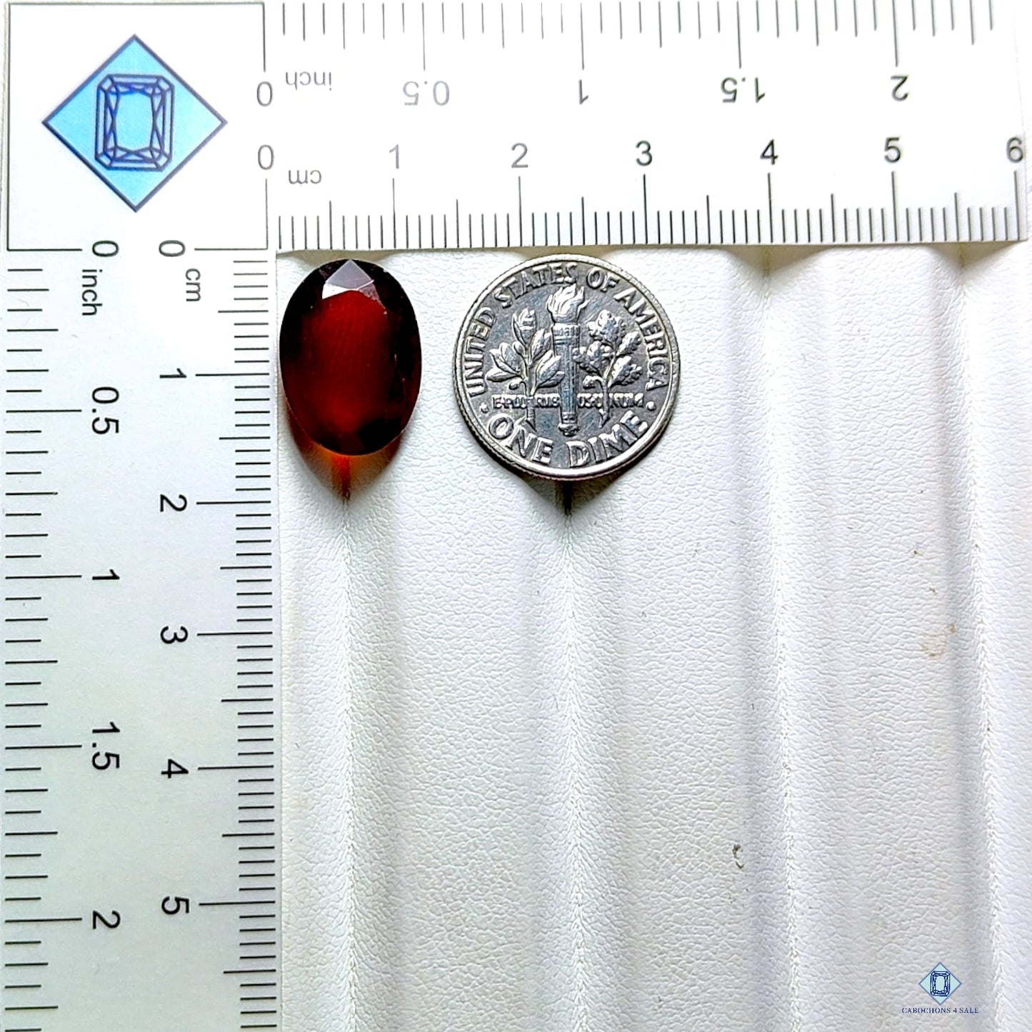 Red Garnet Oval All Cuts