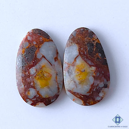 Red Indonesian Agate