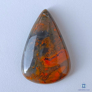 Red Jasper Pear Cabochons