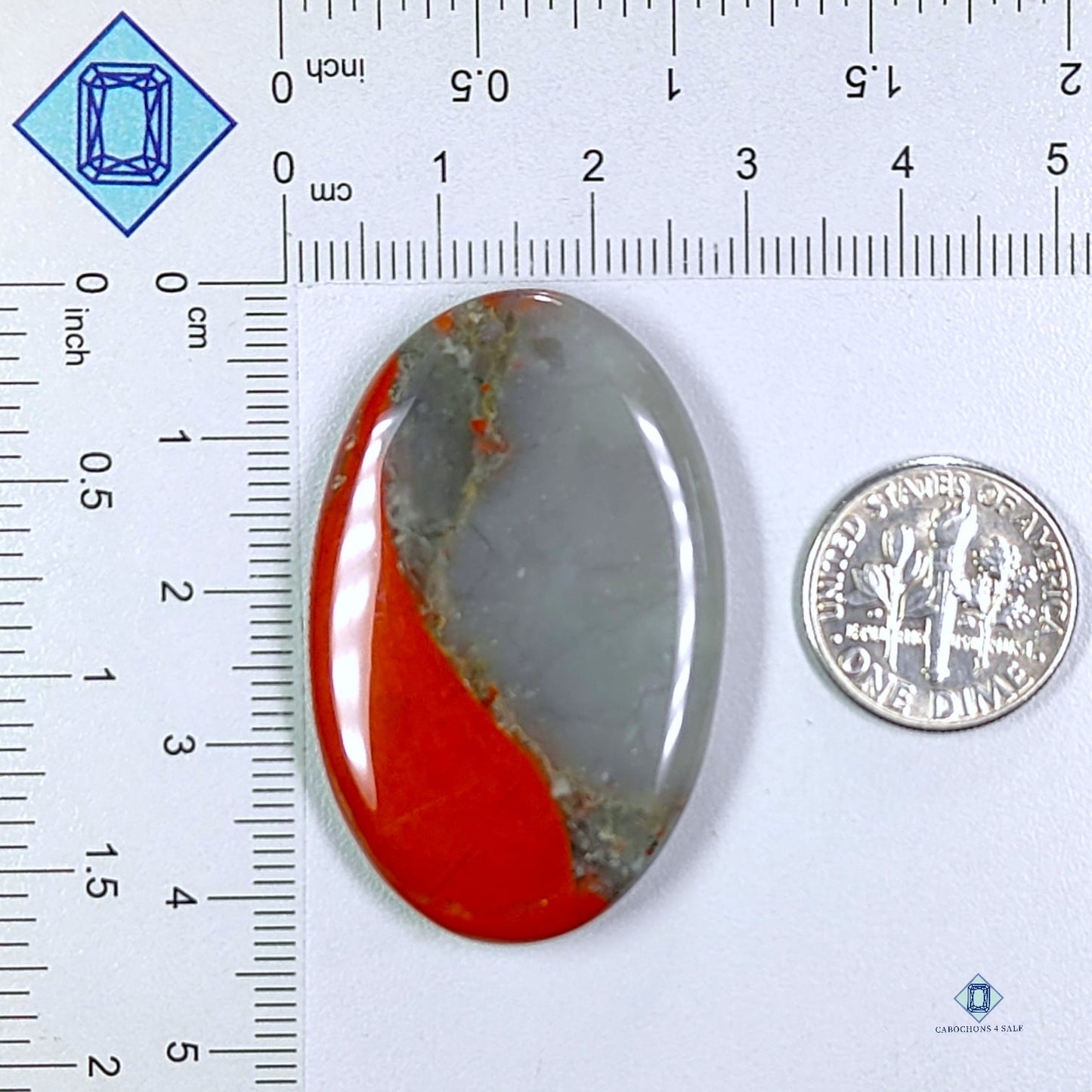 Red Jasper Oval Cabochons