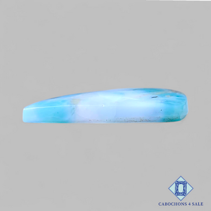 Cabujones de pera de larimar rojo de 23 x 15 x 3 mm