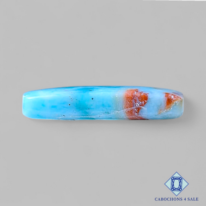 Red Larimar Rectangle Cabochons 22*10*4mm