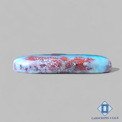 Red Larimar Oval Cabochons