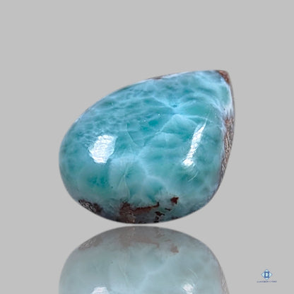 Red Larimar Pear Cabochons