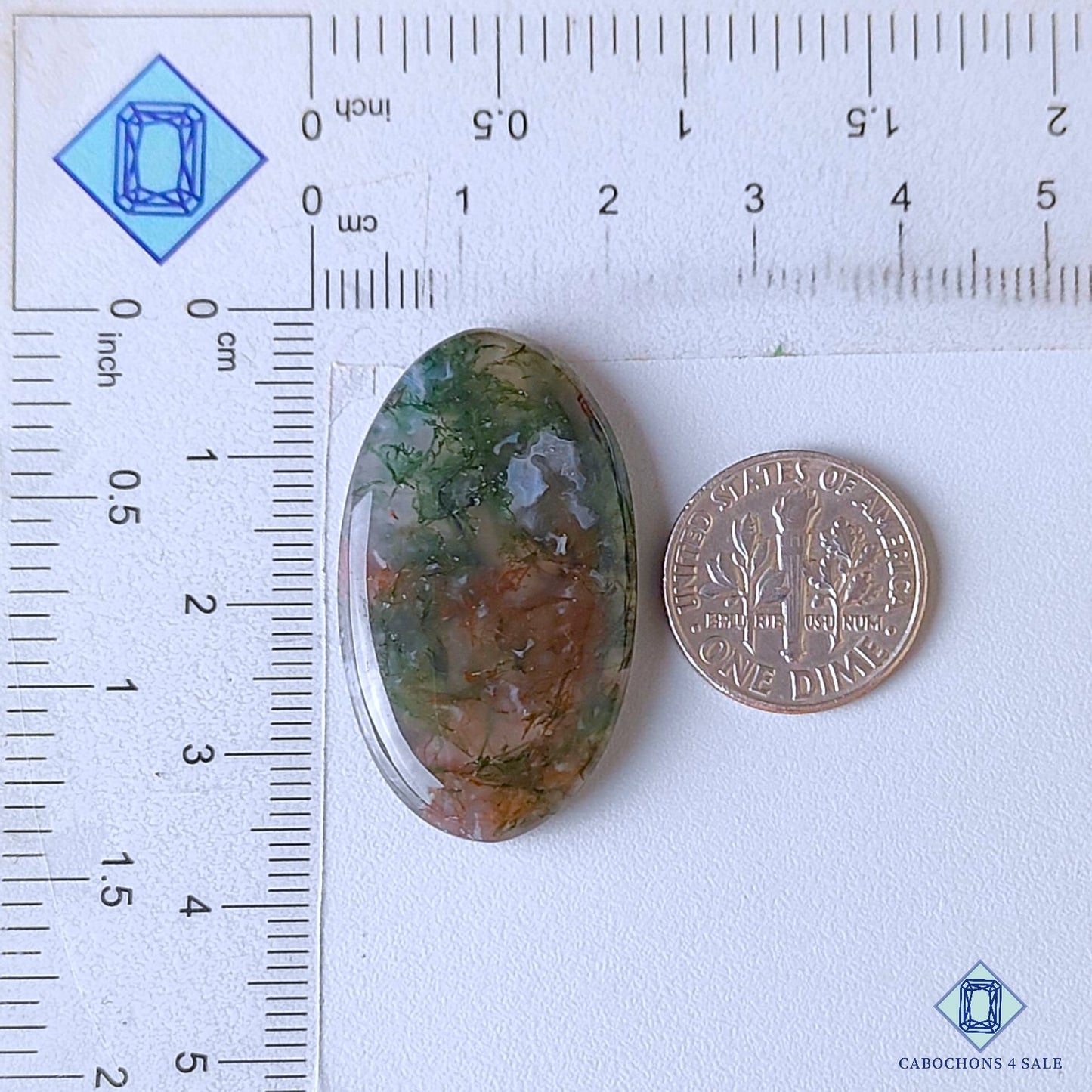 Red Moss Agate