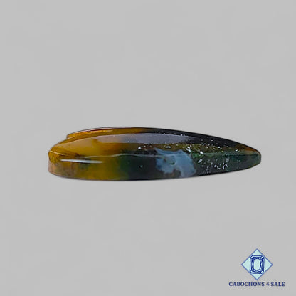 Natural Red Moss Agate Gemstone  Heart Carvings 21*20*3mm from Brazil available for sale