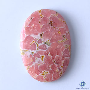 Rhodochrosite Oval Cabochons 45x32x6mm