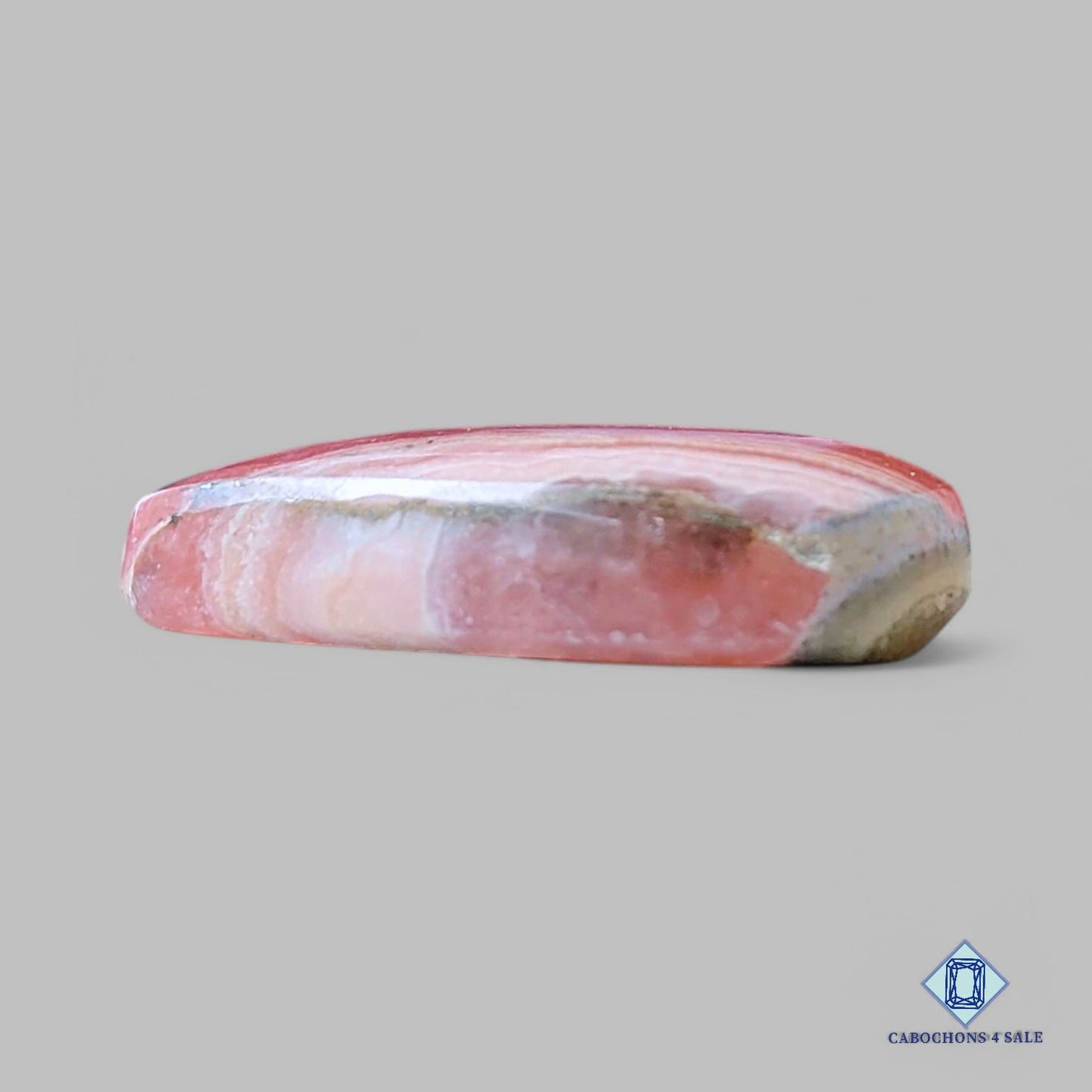 Natural Rhodochrosite Gemstone Pear Cabochons 25*19*6mm from Argentina available for sale