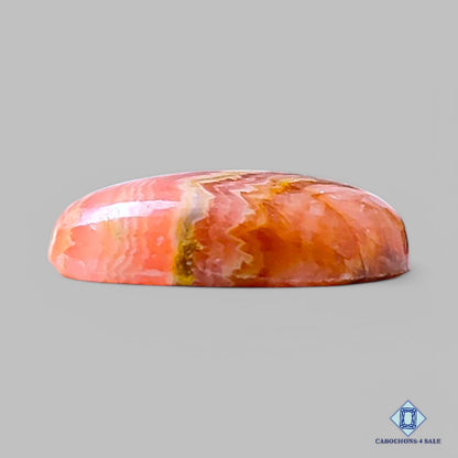 Natural Rhodochrosite Gemstone Pear Cabochons 20*19*5mm from Argentina available for sale