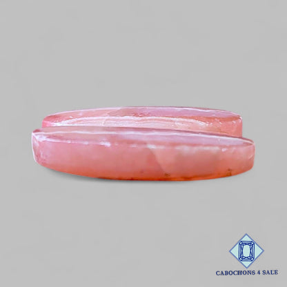 Natural Rhodochrosite Gemstone Oval Pairs 20*11*4mm from Argentina  available for sale