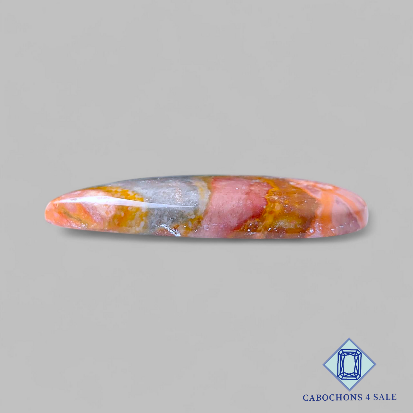 Cabujones de pera de rodocrosita