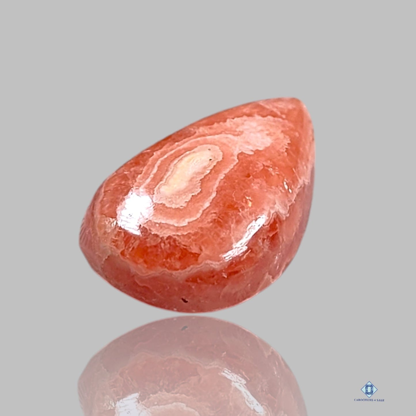 Rhodochrosite Pear Cabochons