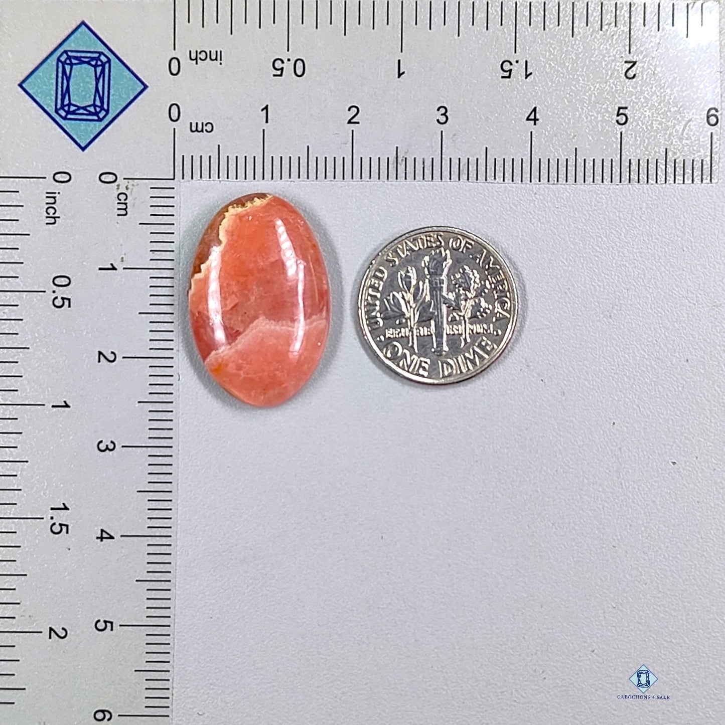 Rhodochrosite Oval Cabochons