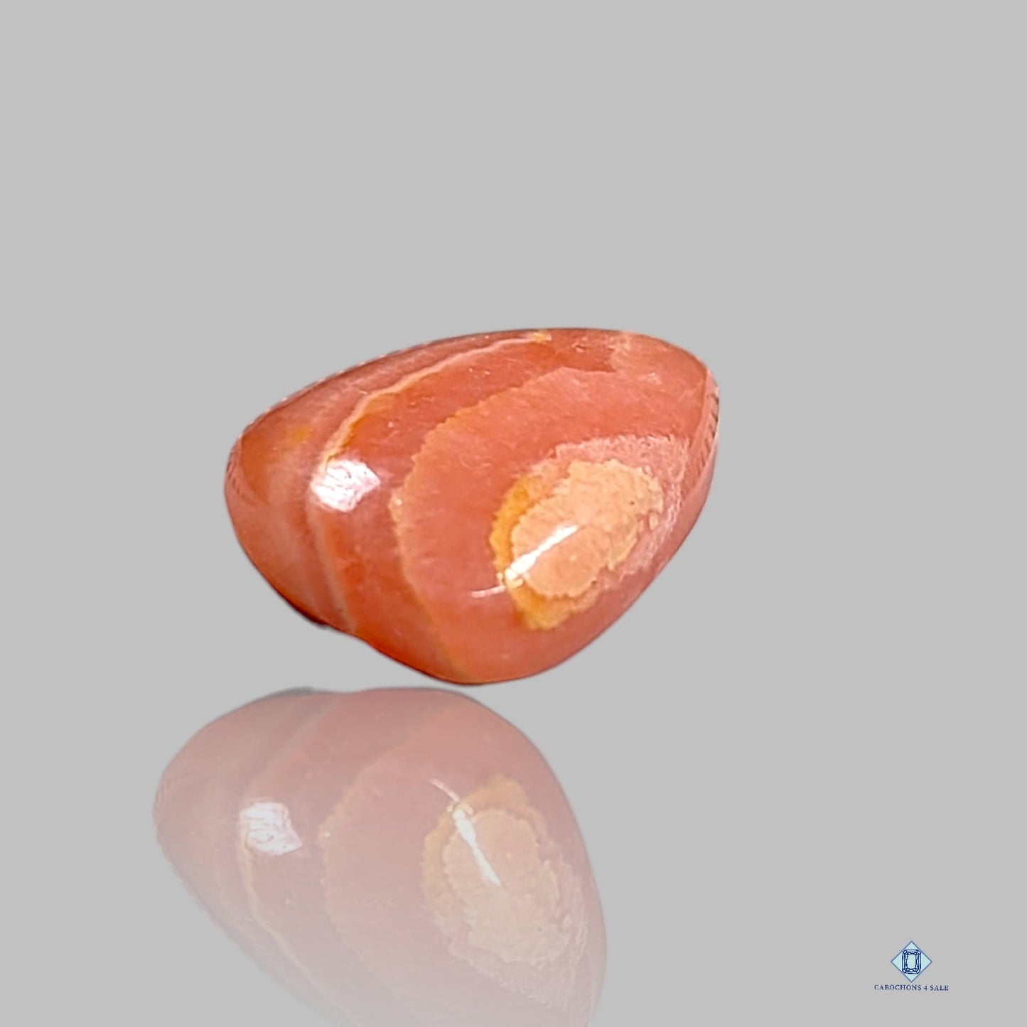 Rhodochrosite Pear Cabochons