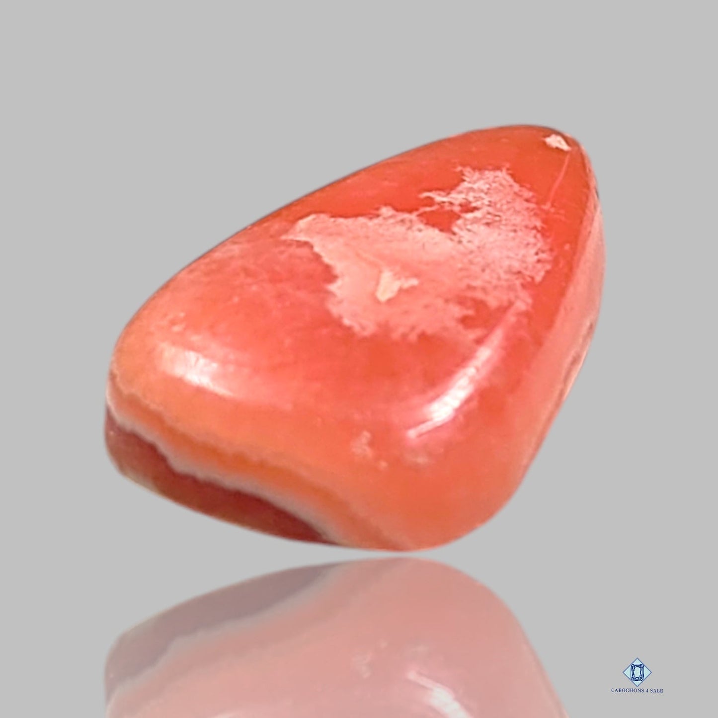 Rhodochrosite Pear Cabochons