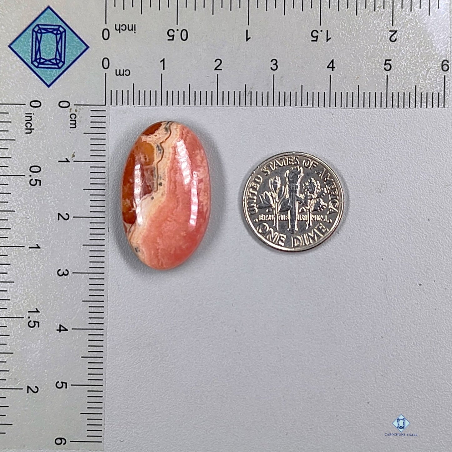 Rhodochrosite Oval Cabochons