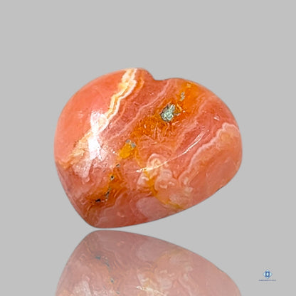 Rhodochrosite Heart Carvings