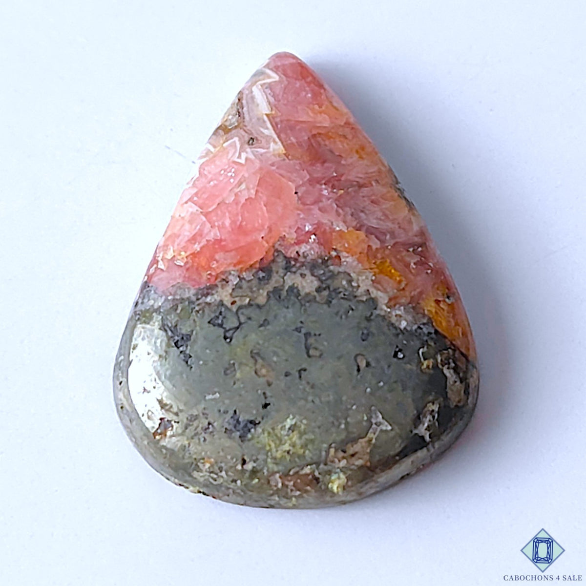 Rhodochrosite With Pyrite