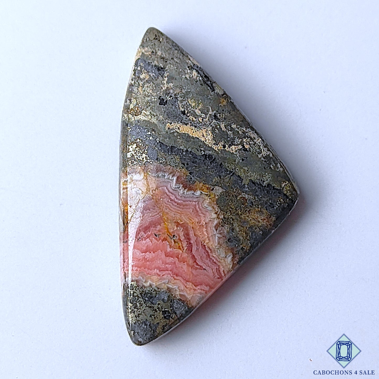 Rhodochrosite with Pyrite