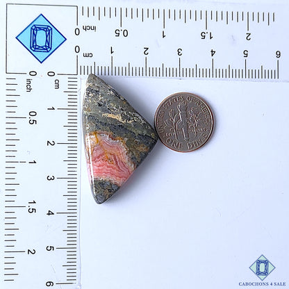 Rhodochrosite with Pyrite