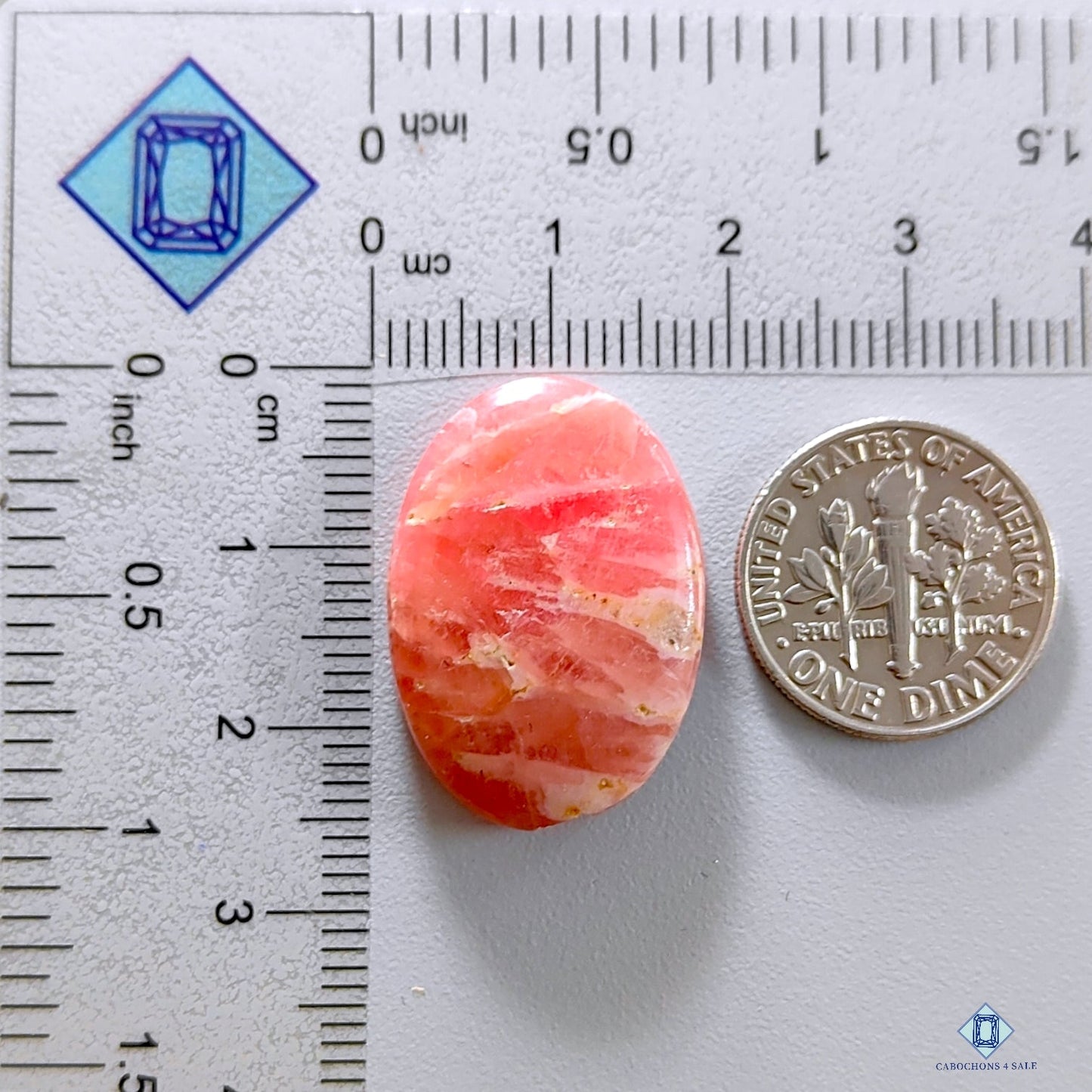 Rhodochrosite Oval Cabochons