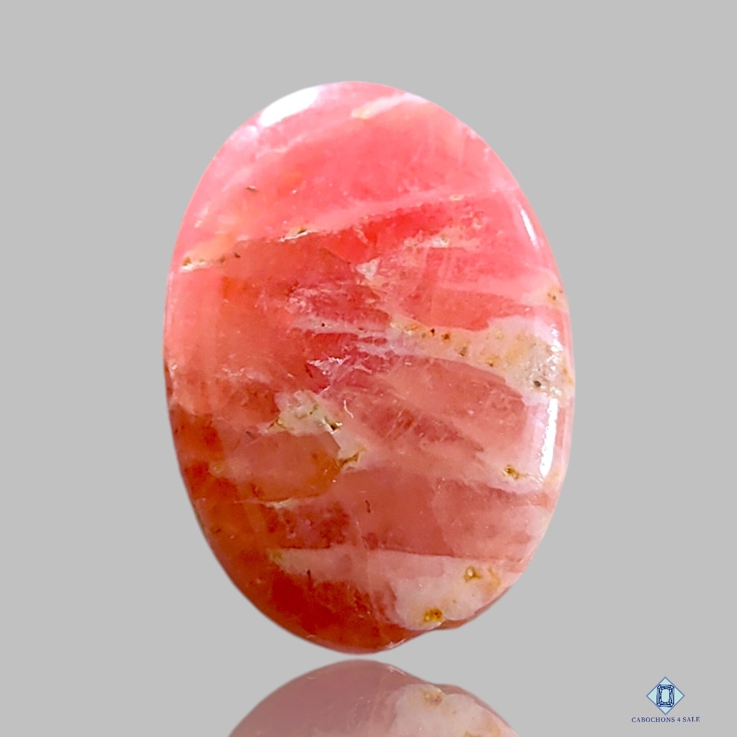 Rhodocrosite Oval Cabochons