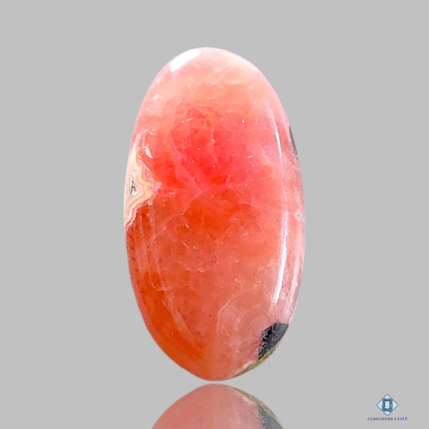 Rhodocrosite Oval Cabochons