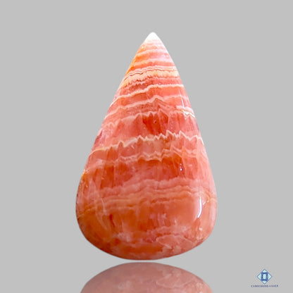 Rhodochrosite Pear Cabochons