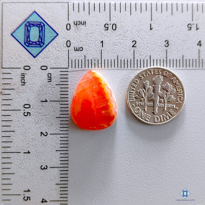 Rhodocrosite Pear Cabochons