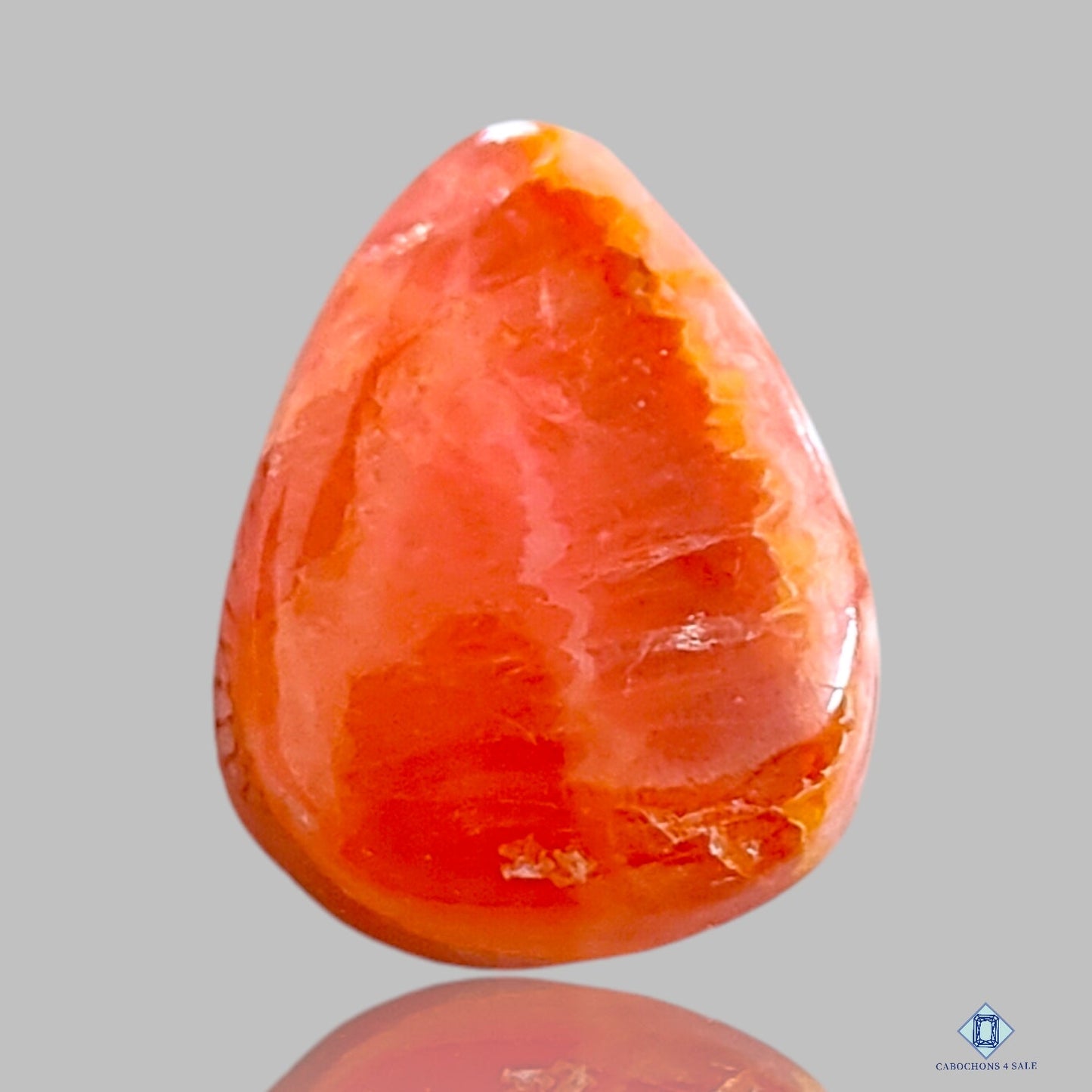 Rhodochrosite Pear Cabochons