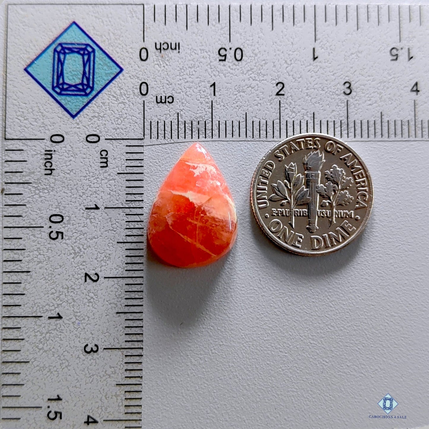 Rhodocrosite Pear Cabochons