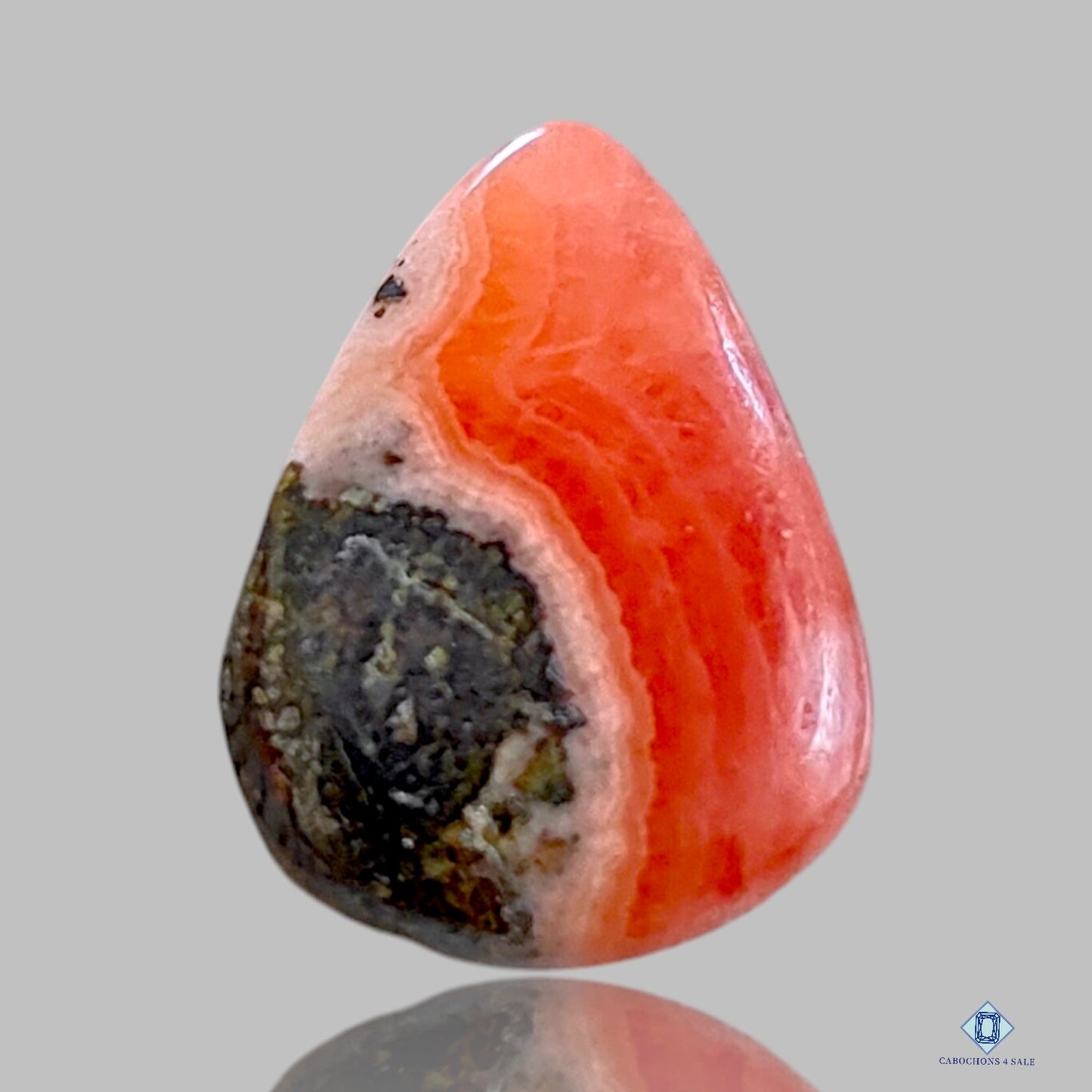 Rhodochrosite Pear Cabochons