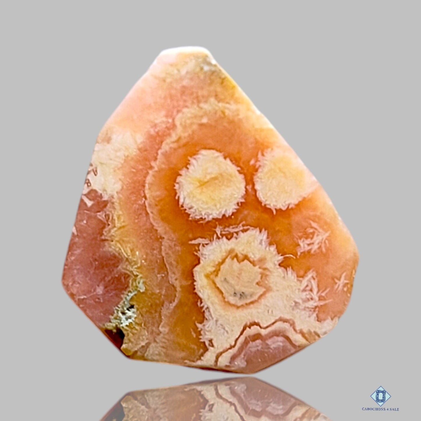 Rhodochrosite Pear Cabochons