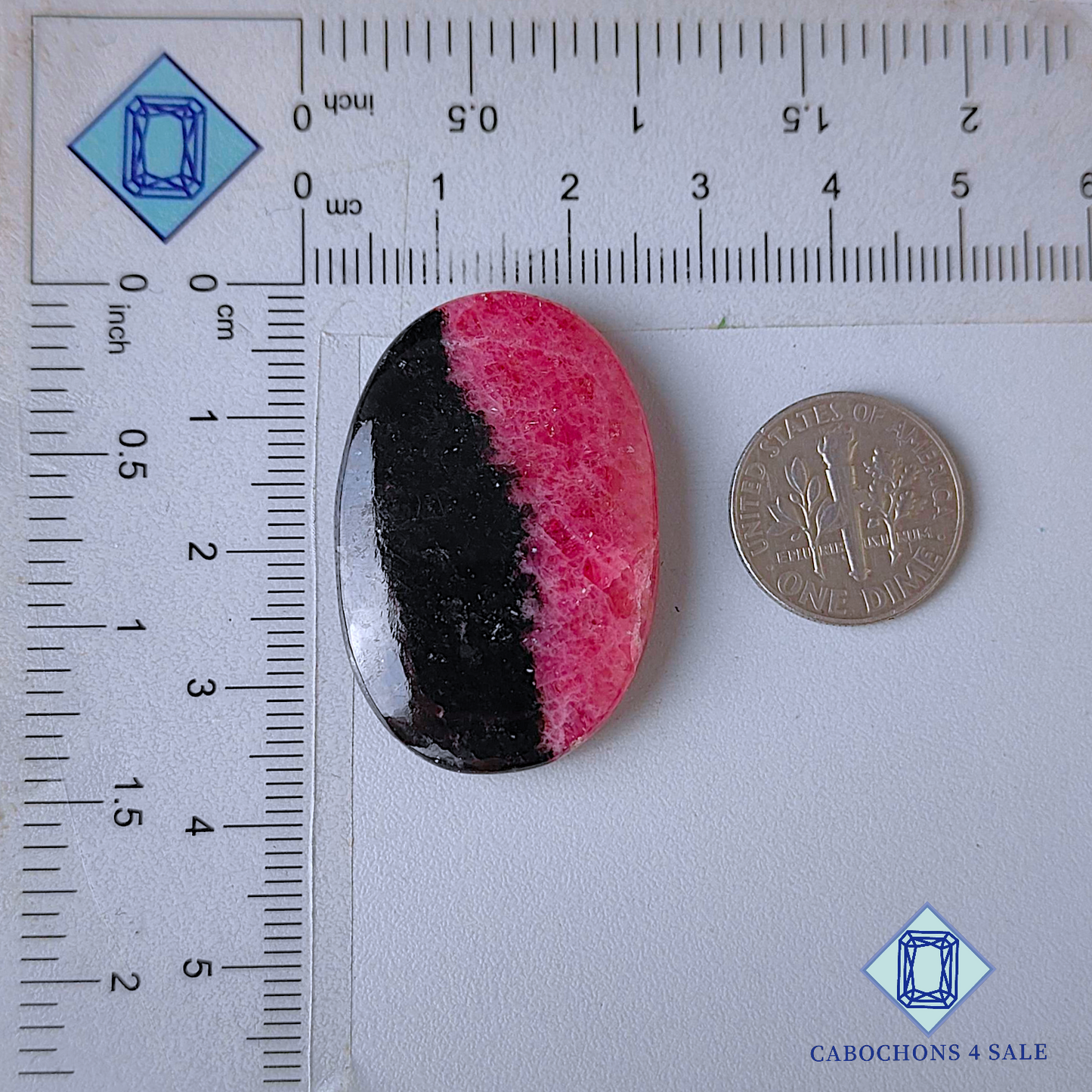 Rhodonite Oval Cabochons