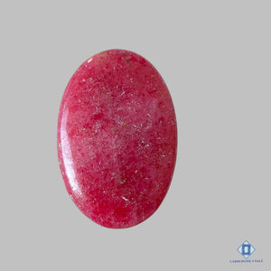 AAA Grade Rhodonite Oval Gemstone Cabochons for sale, Oval 36*24*5mm