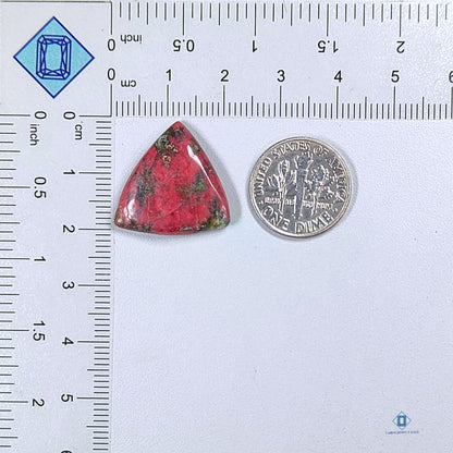 Rhodonite Triangle Cabochons