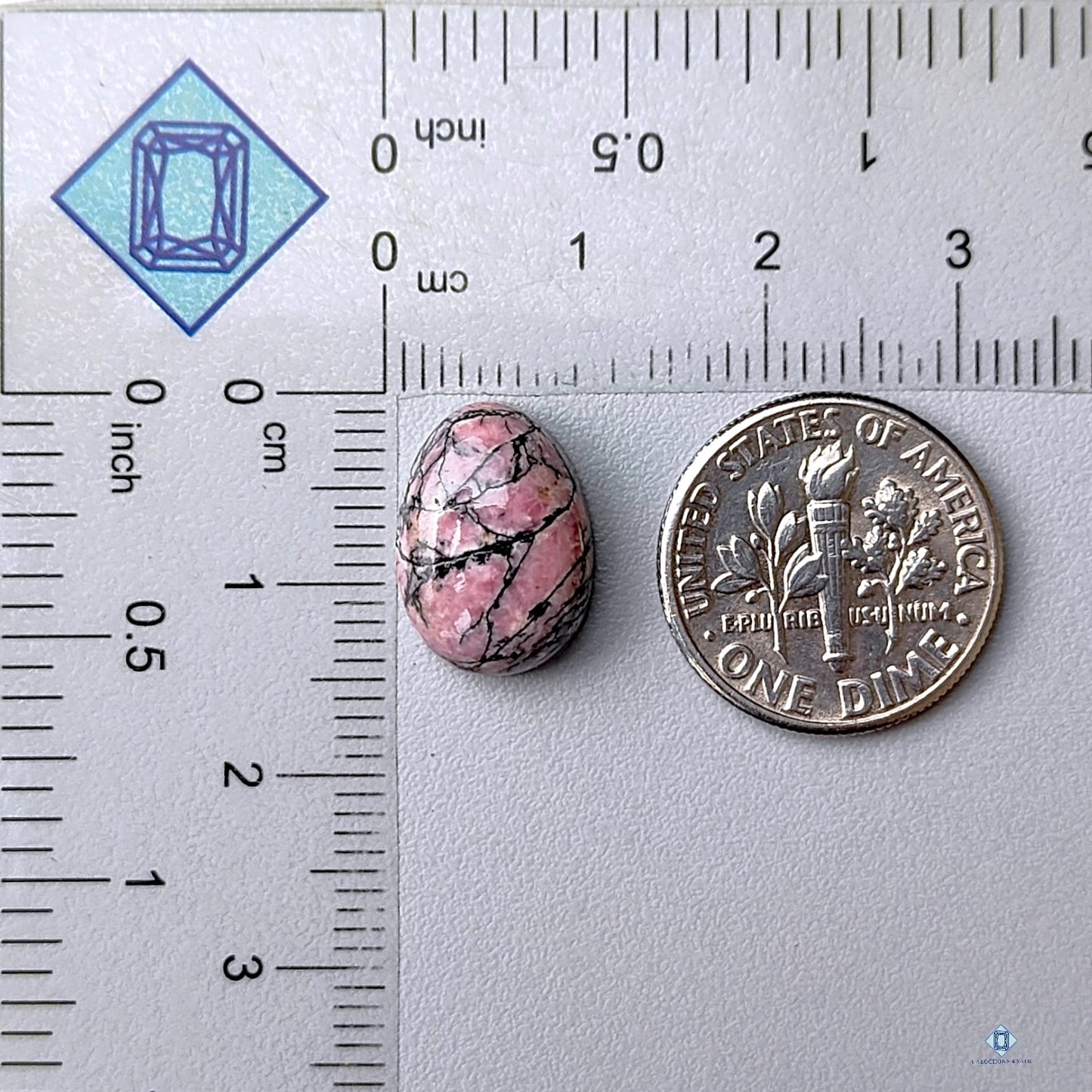 Rhodonite Oval Cabochons