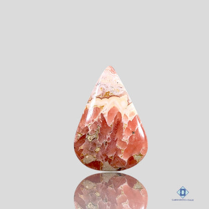 Rodocrosite-c4sw1797-Pear-pink-Cabochons