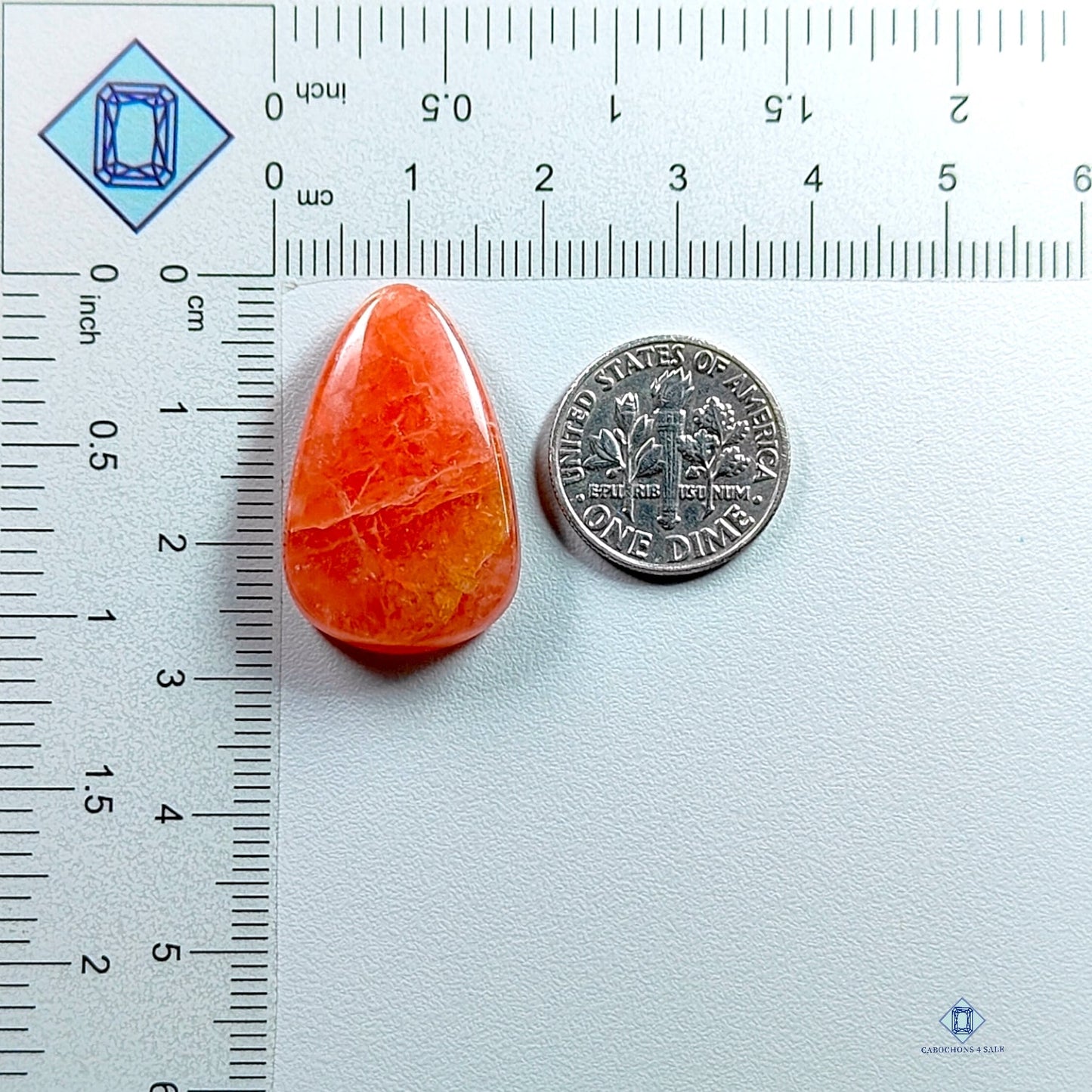 Rodocrosite-Pear-Cabochons