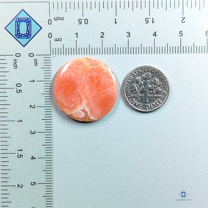 Rodocrosite-Round-Cabochons