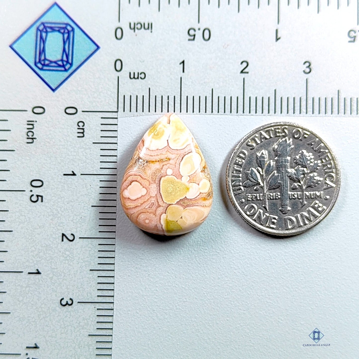 Rodocrosite-Pear-Cabochons