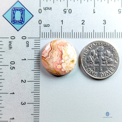 Rodocrosite-Round-Cabochons