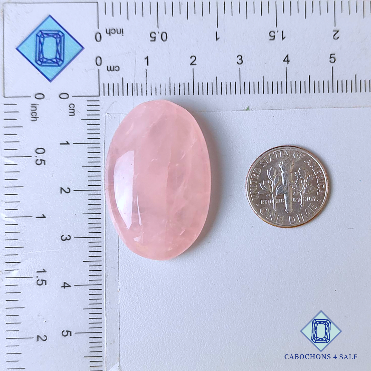 Rose Quartz Oval Cabochons